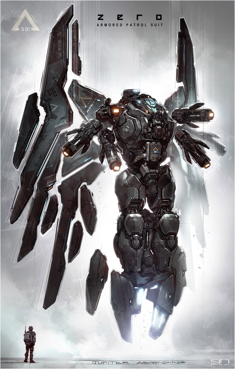 Illustration for article titled The concept art of Jupiter Ascending is glorious eye candy